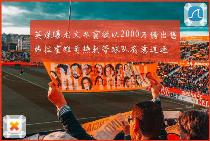 英媒曝尤文冬窗欲以2000万镑出售弗拉霍维奇热刺等球队有意追逐
